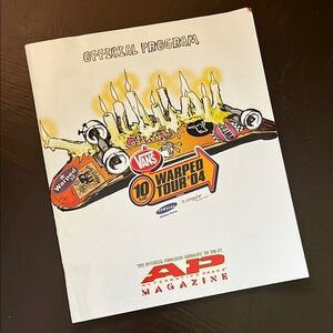 Vans Warped Tour '04 Official Program